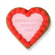 Sweet Mickie Galentines Ginger Cookie - I Choo Choo Choose You